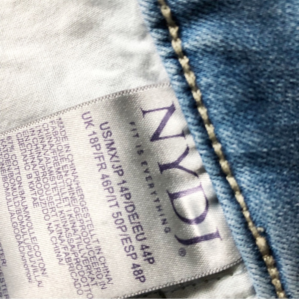 NYDJ Chloe Capri Size 14P - Picture 9 of 9